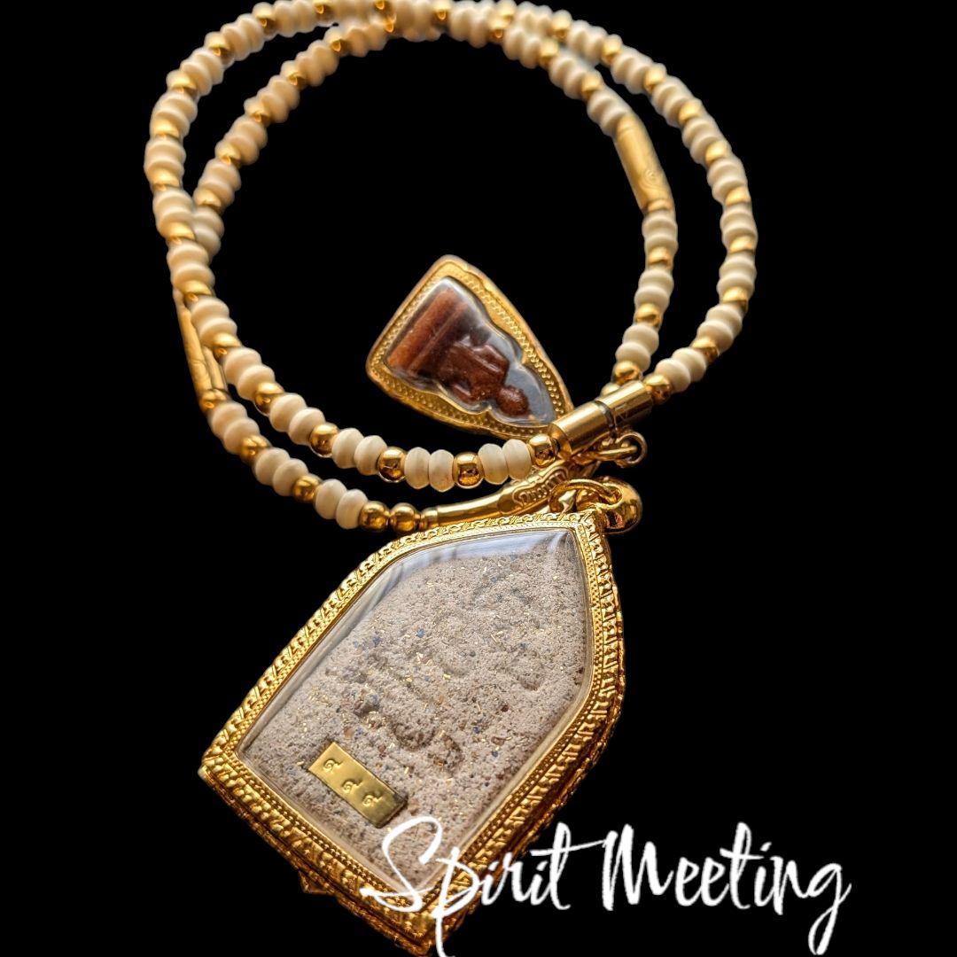 ルアンプーシラー師のサイキック鉱石プラクンペーン ネックレス付き+オマケ御守り