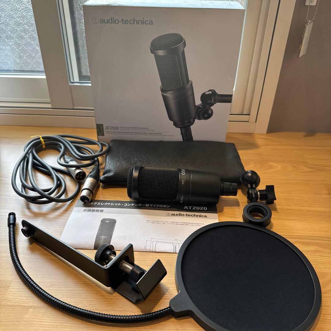 オーディオテクニカ　コンデンサマイク　中古　M71002-15