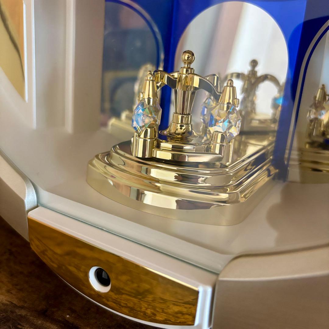 SEIKO メロディー掛時計　セイコー　電波時計　未使用　カラクリ時計　柱時計