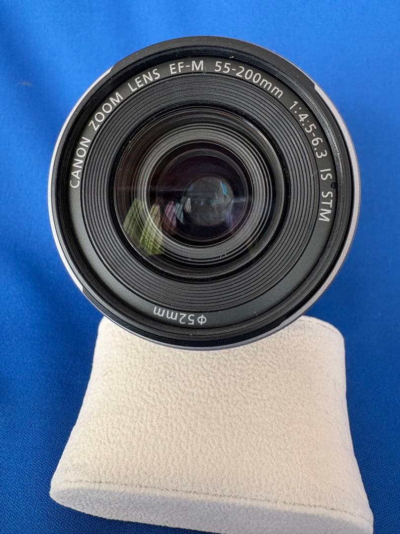 新品級　Canon EF-M 55-200mm レンズ