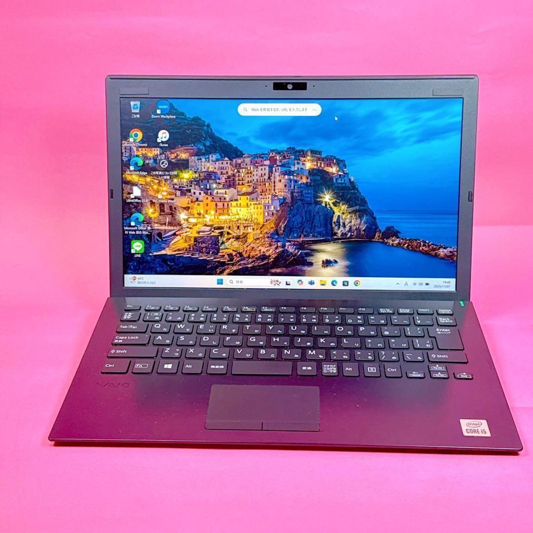 ⭐️第10世代i5⭐️windows11 ノートパソコン 爆速SSD 薄型カメラ
