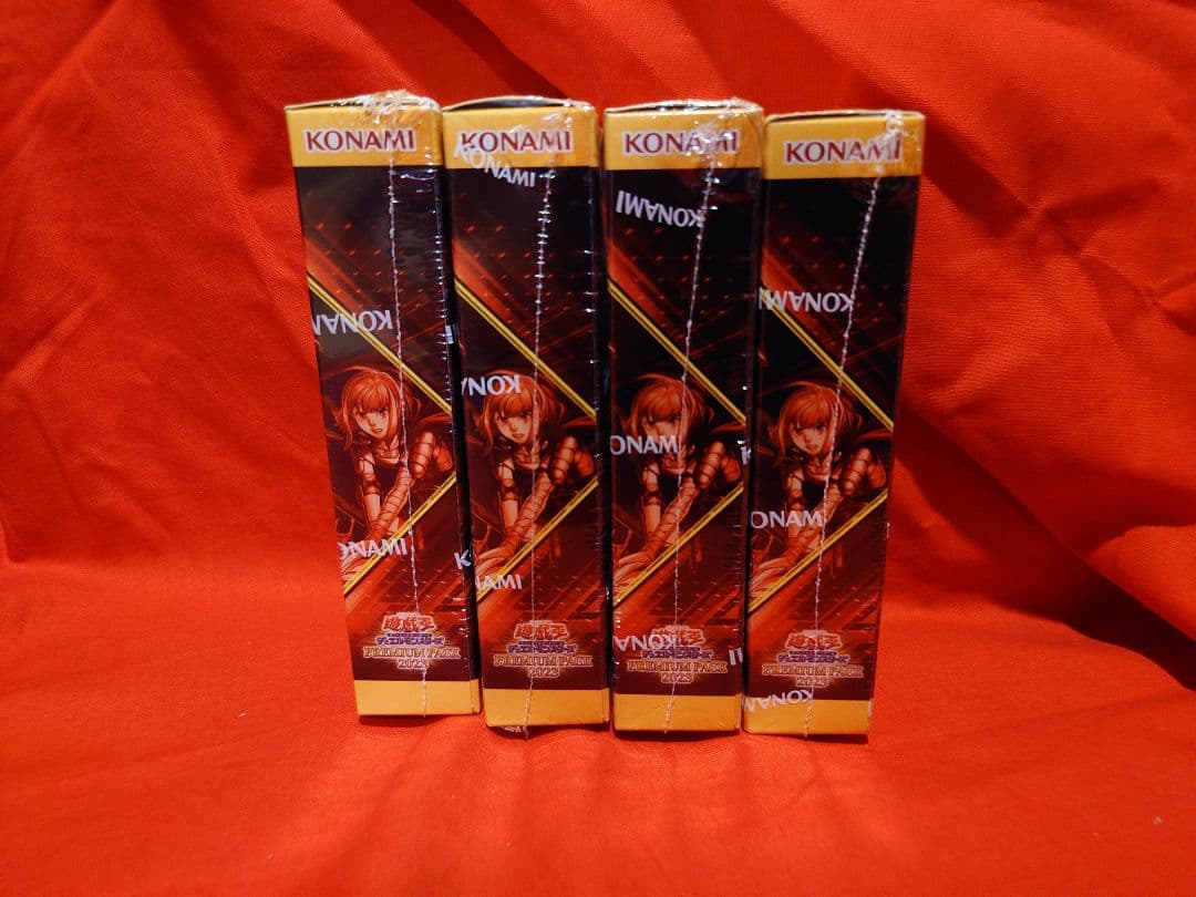 プレミアムパック　2023 4BOX 遊戯王　シュリンク付き　新品未開封