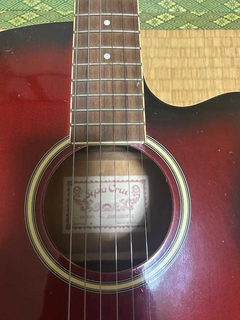 ●SepiaCrue　EAW-180/WRS アコギ　音出し確認済み