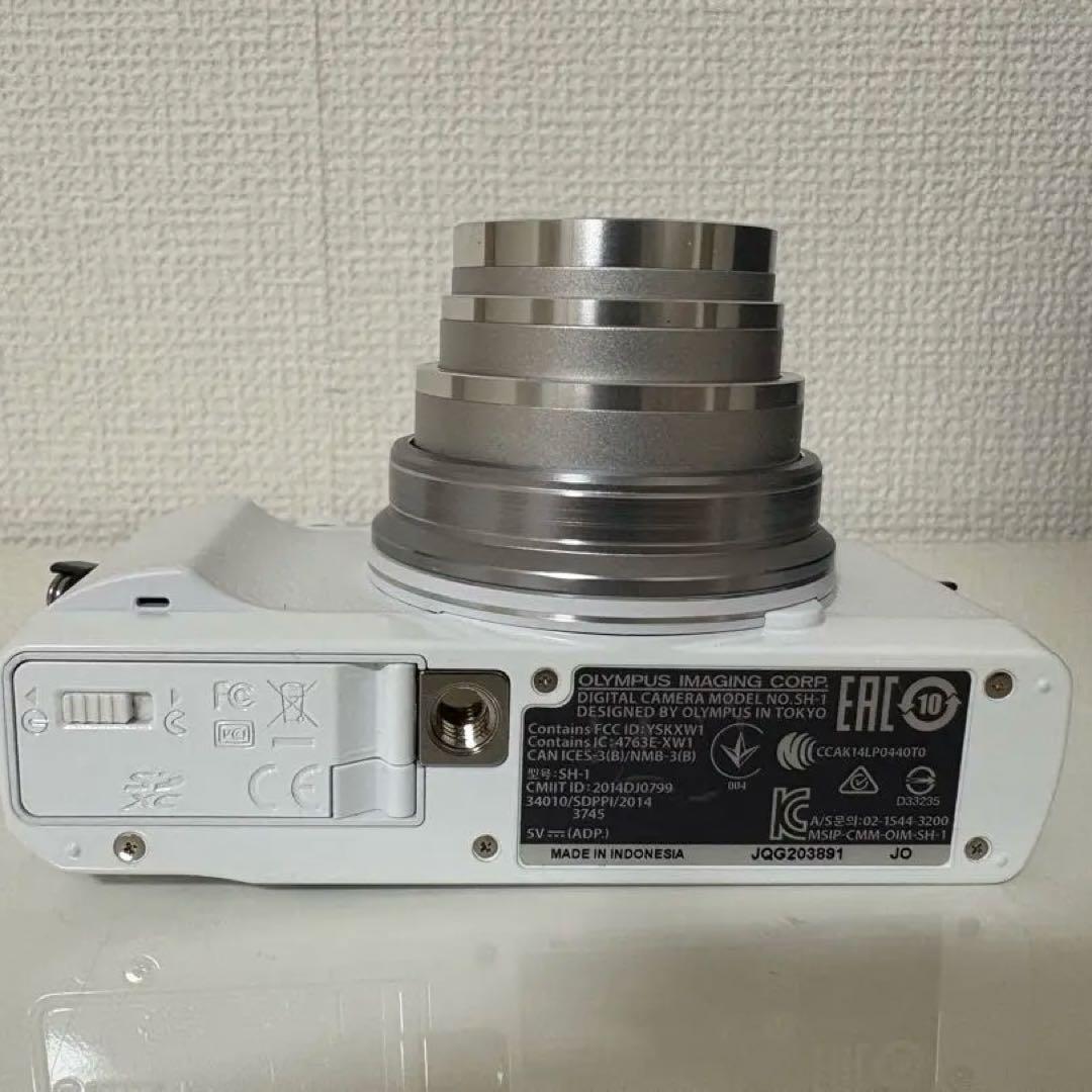 【動作確認済】OLYMPUS オリンパス STYLUS SH-1ホワイト