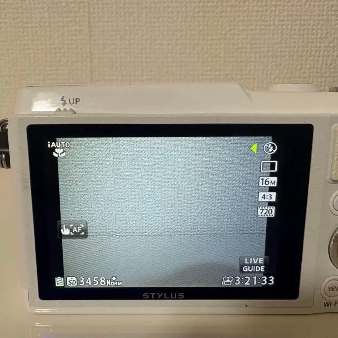 【動作確認済】OLYMPUS オリンパス STYLUS SH-1ホワイト