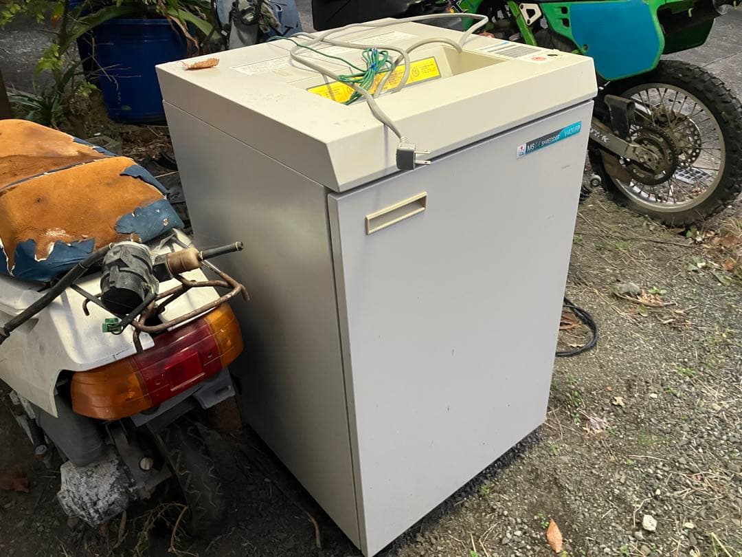 明光商会 MS L4 SHREDDER V431 FP ホワイト　シュレッダー