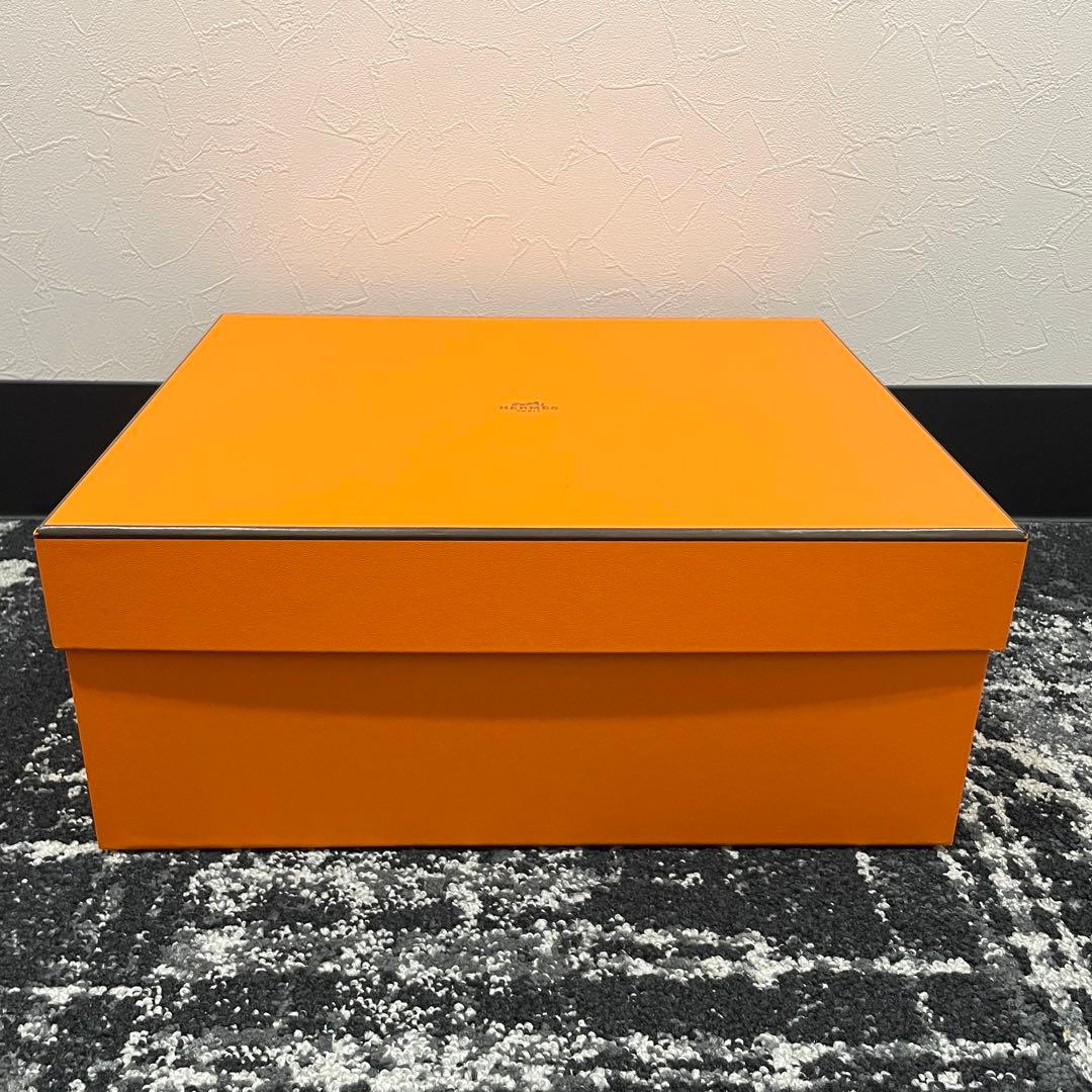 ㊸美品　HERMES　エルメス　オレンジ　空箱　ケリー32・バーキン30用