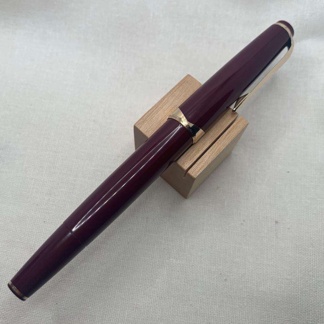【希少良品】モンブラン no.14 ボルドー 18C F 万年筆　2桁シリーズ