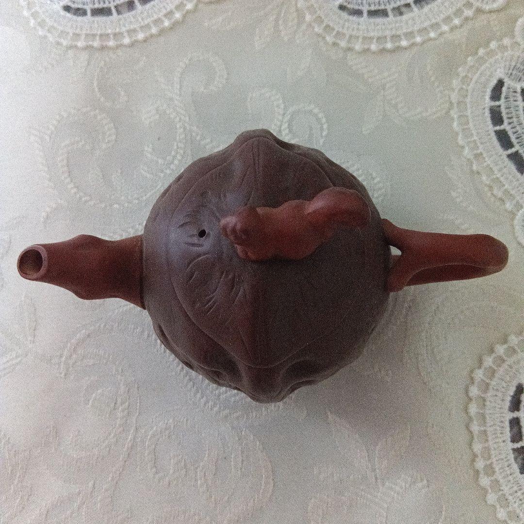 煎茶道具　中国宜興　紫砂　急須 茶壺　在銘