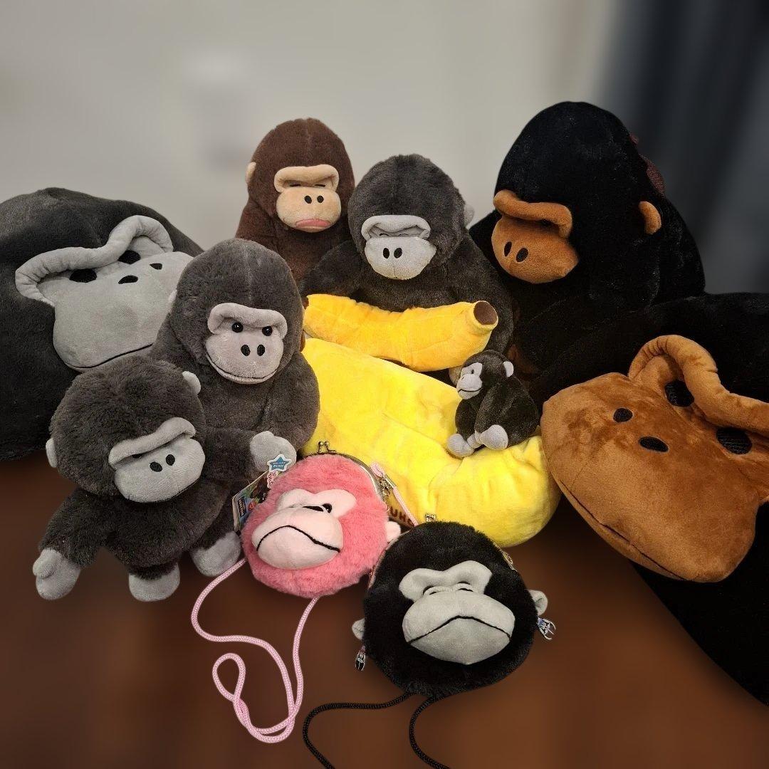 ゴリラグッズセット　ウホウホゴリラのゴリくん　YONEGORI