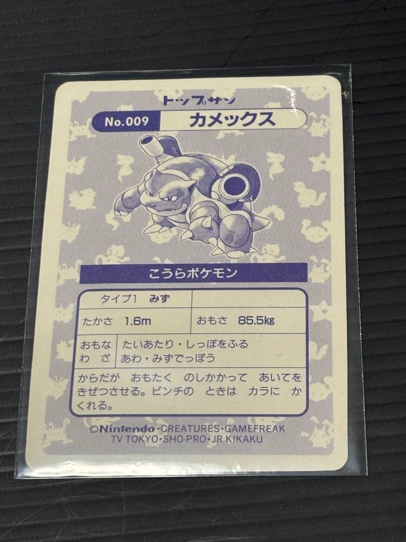 ‼️超希少‼️ポケモン　トップサン　リザードン　カメックス　ホログラムシール