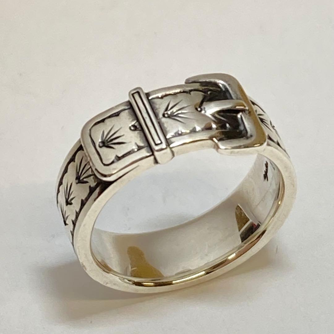 ageteピンキーリング4.5号　シルバー　　　　　　K484