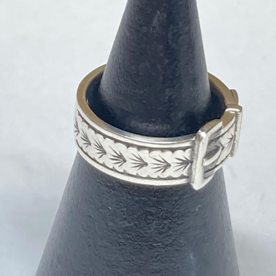 ageteピンキーリング4.5号　シルバー　　　　　　K484