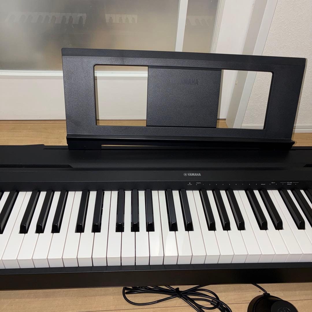 高年式！美品！別売りペダル付き！P-45B 電子ピアノ 2020年製