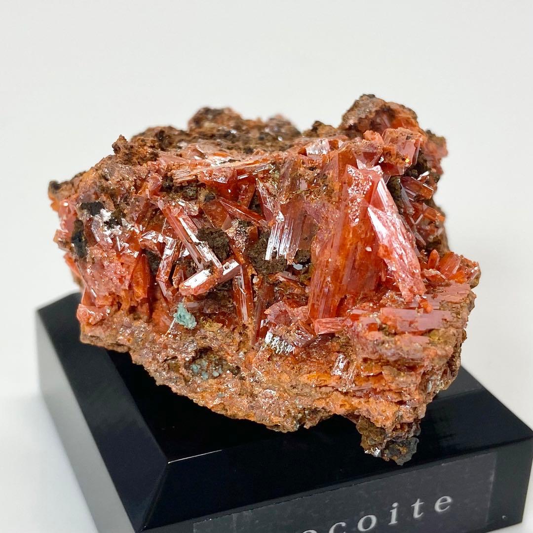 クロコアイト　紅鉛鉱　鉱物標本　原石　天然石　ストーン　タスマニア