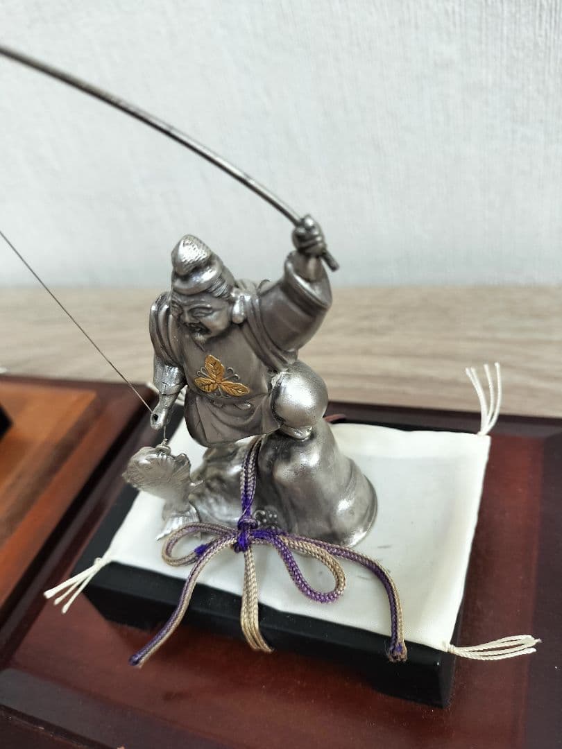 【純銀】 恵比須様 大黒天様 置物 コレクション　希少