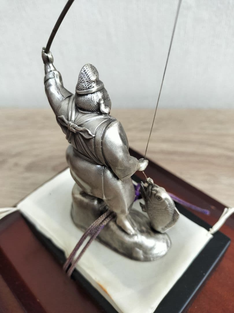 【純銀】 恵比須様 大黒天様 置物 コレクション　希少