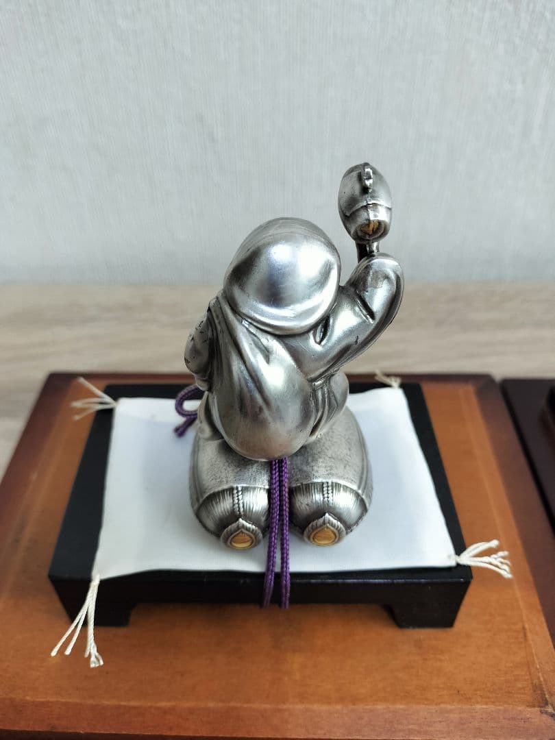 【純銀】 恵比須様 大黒天様 置物 コレクション　希少