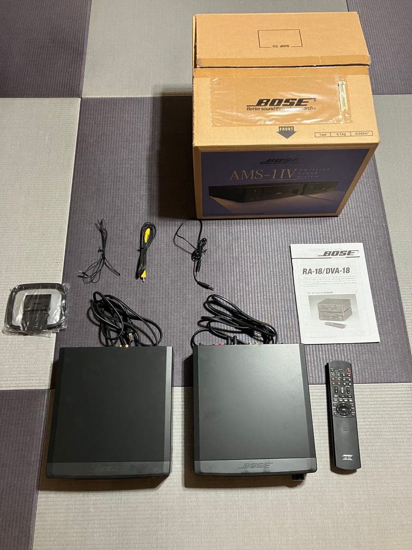 アンプ BOSE RA-18 & DVA-18