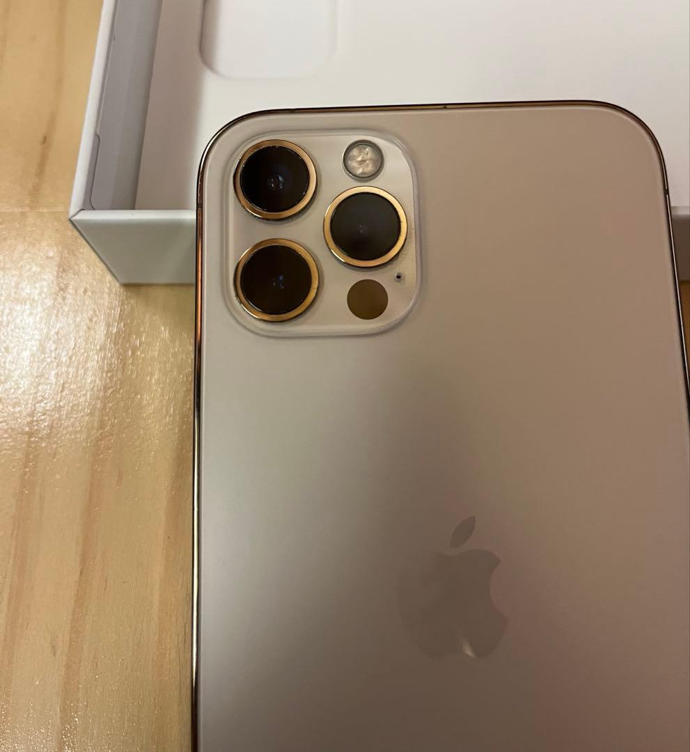 【美品】Apple iPhone 12 Pro ゴールド 128GB