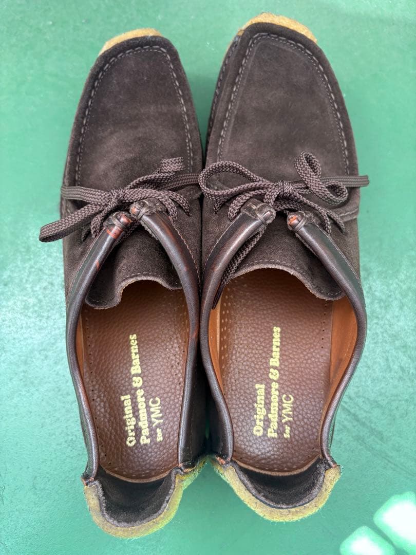 Padmore&Barnes×YMC モカシン/ナタリー/ブラウン/27.5cm