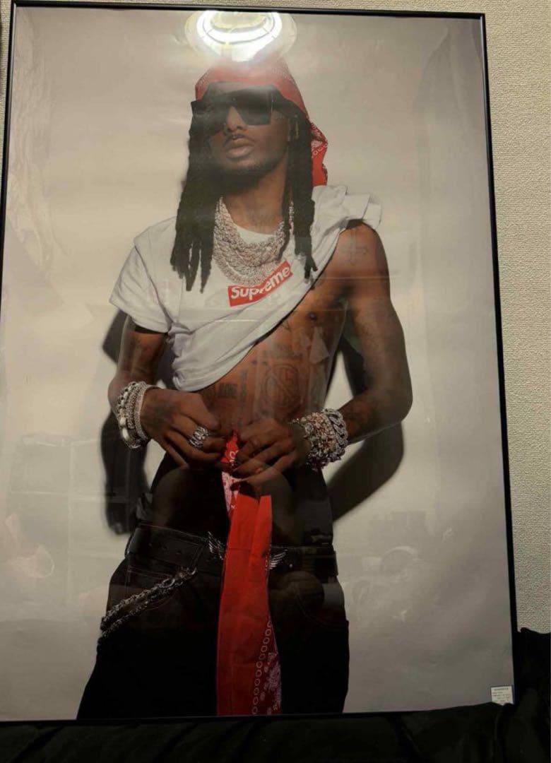 supreme×playboi carti ポスター