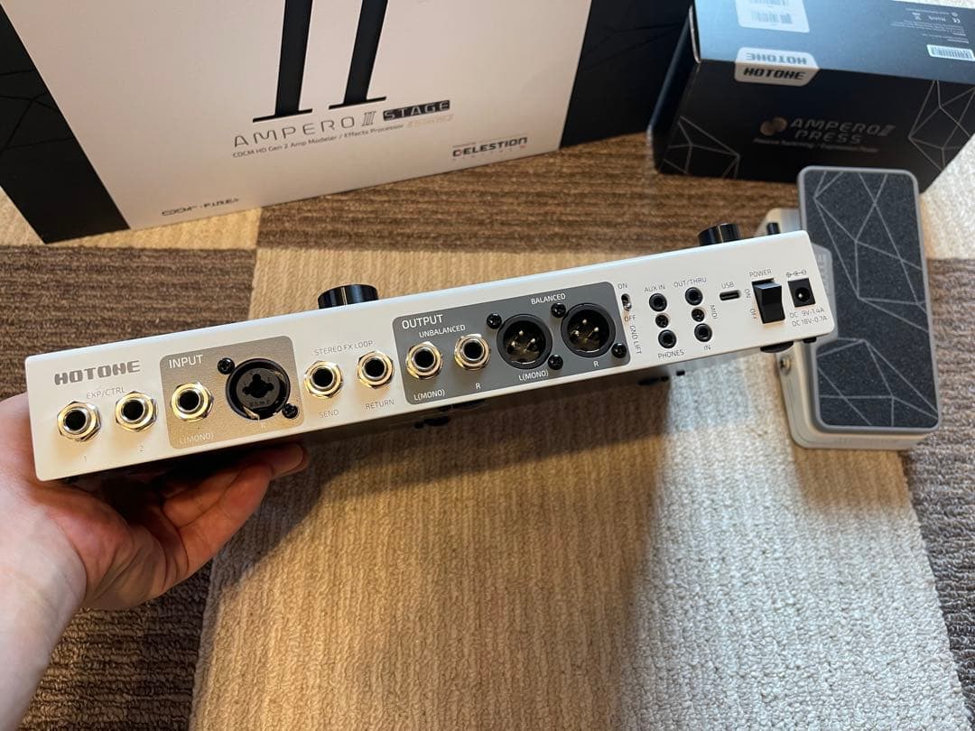 AMPERO Ⅱ STAGE マルチエフェクター HOTONE