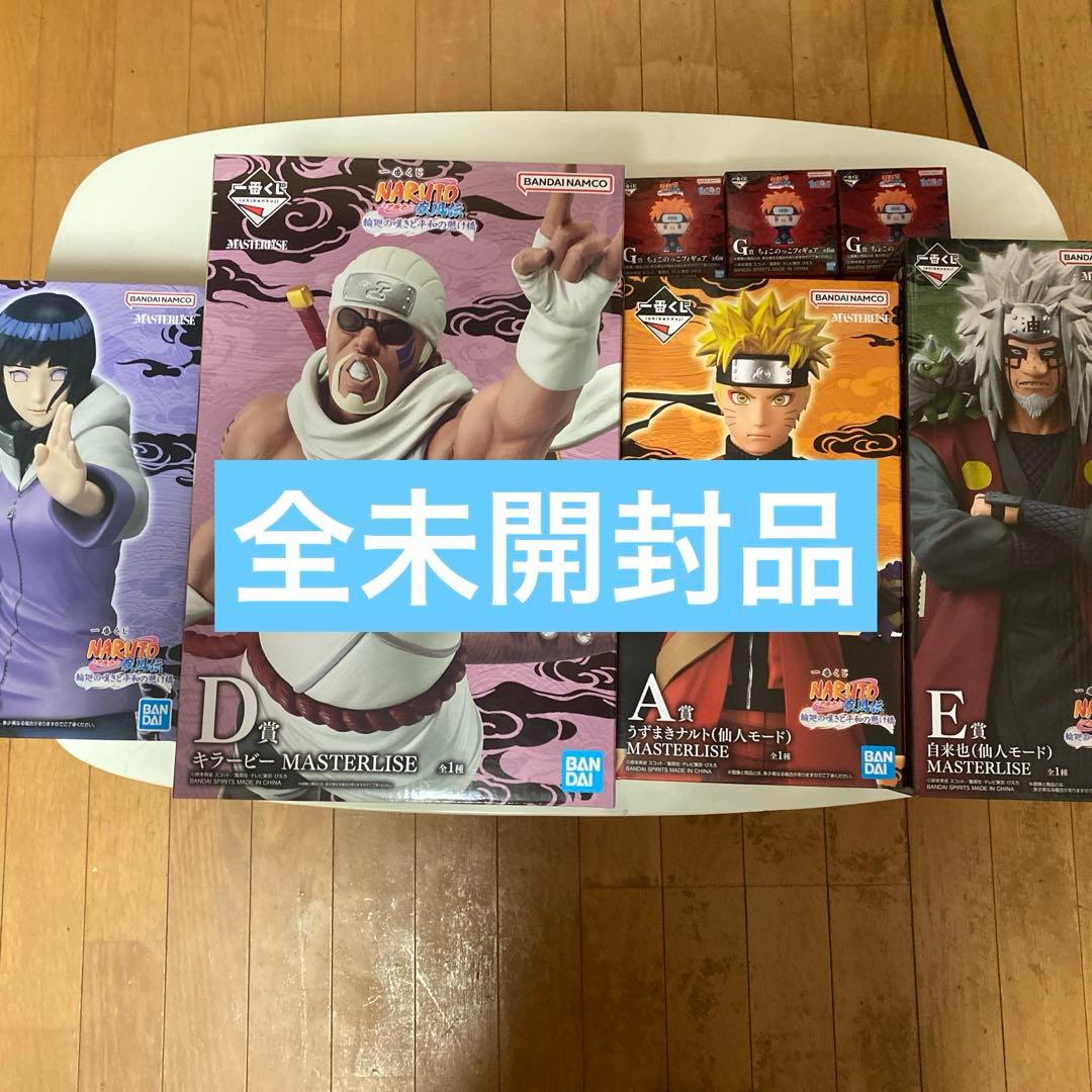 NARUTO MASTERLISE フィギュアセット　一番くじ相場が上がる前に