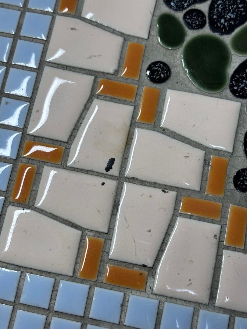 木枠 北海道限定 ストーブタイル台 特製 熊印 昭和レトロ