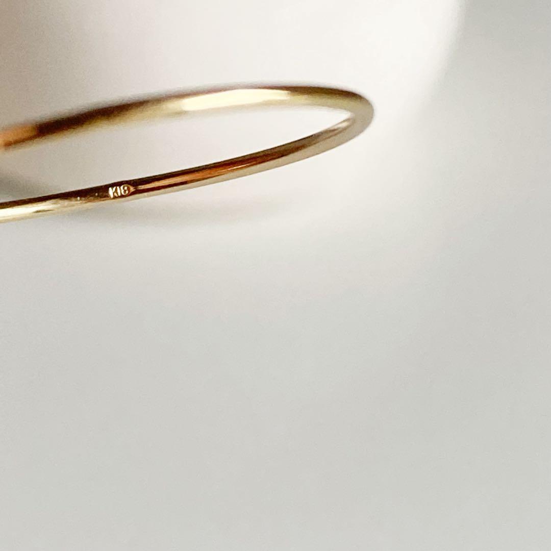 大特価！！早いもの勝ち！新品 日本製 高品質 18金 K18 リング 11号