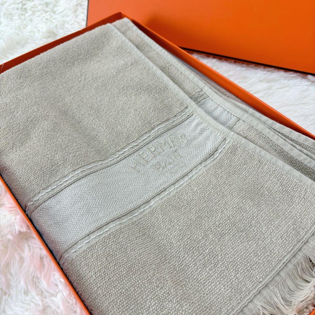 【Lunar Eclipse◉】エルメス BAIN ヨッティング タオル