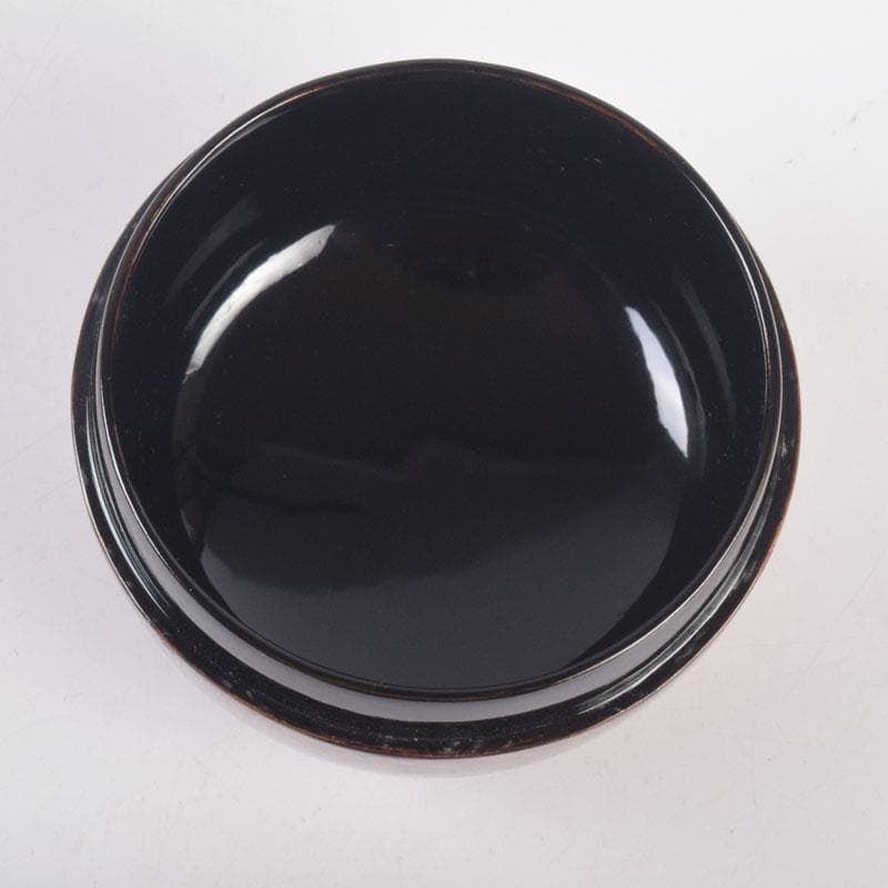 茶道具　若狭塗　津軽塗　金虫喰塗　棗　共箱　V　8372