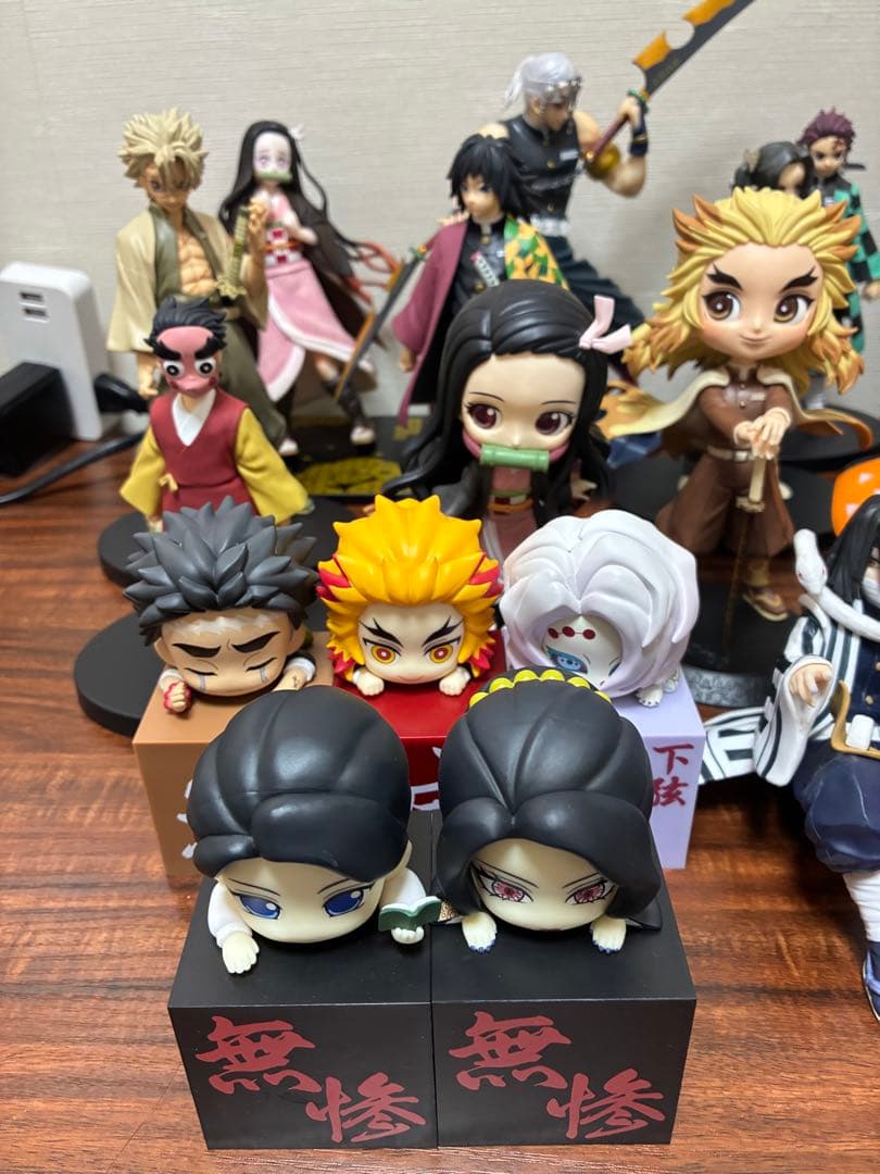 鬼滅の刃 フィギュア まとめ売り 21体　箱無し