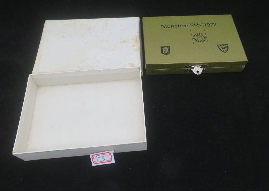 798、純銀　純銀メダルミュンヘンオリンピック公式記念メダル刻印 約59.96g