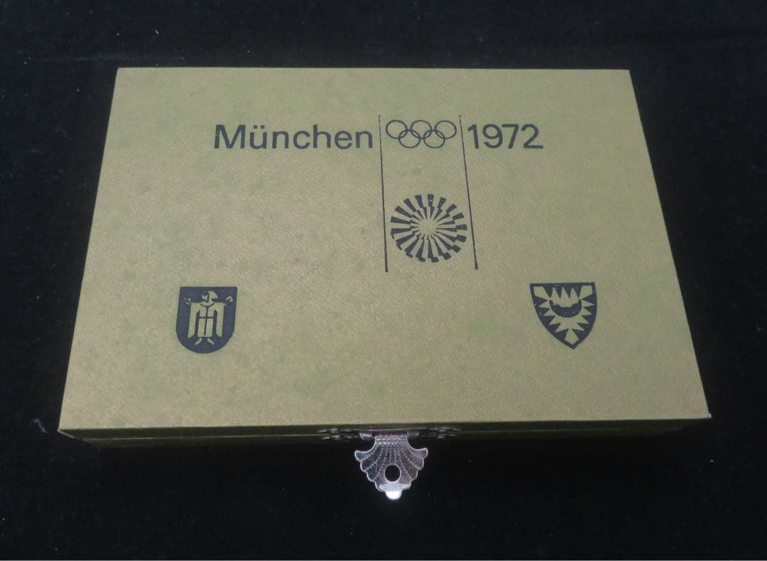 798、純銀　純銀メダルミュンヘンオリンピック公式記念メダル刻印 約59.96g