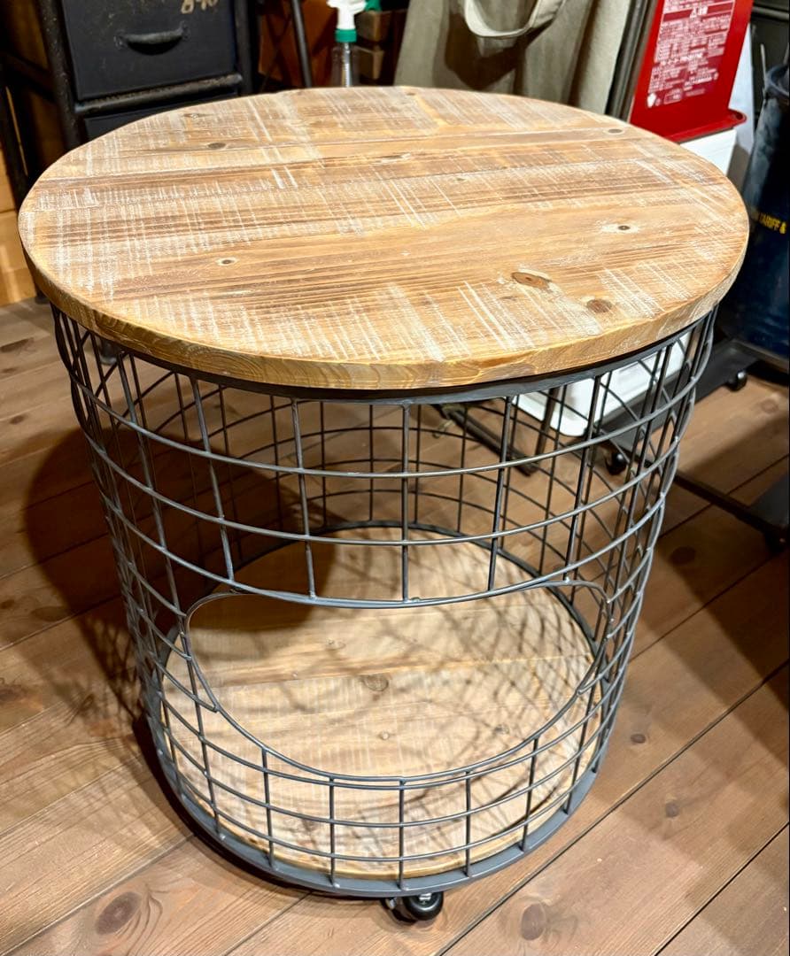 未使用★ガルト★丸テーブル カフェテーブル ジャーナルスタンダードファニチャー