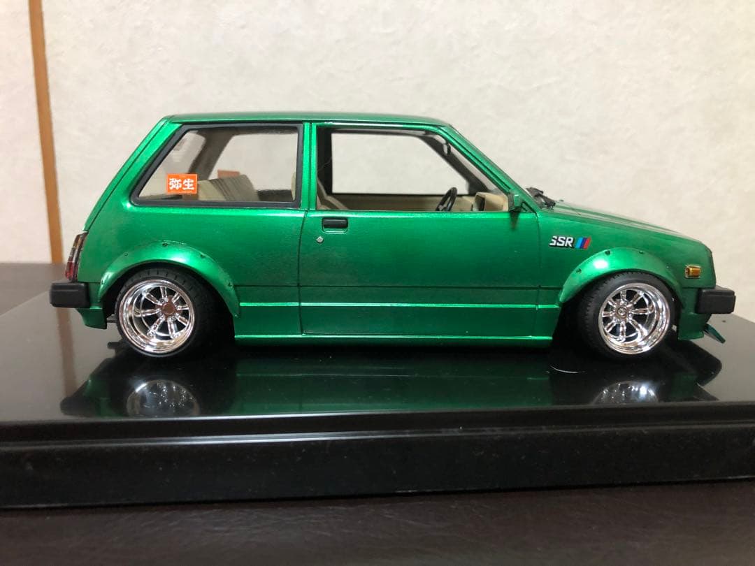 アイリ製　1/20　ダイハツ クオーレ　完成品