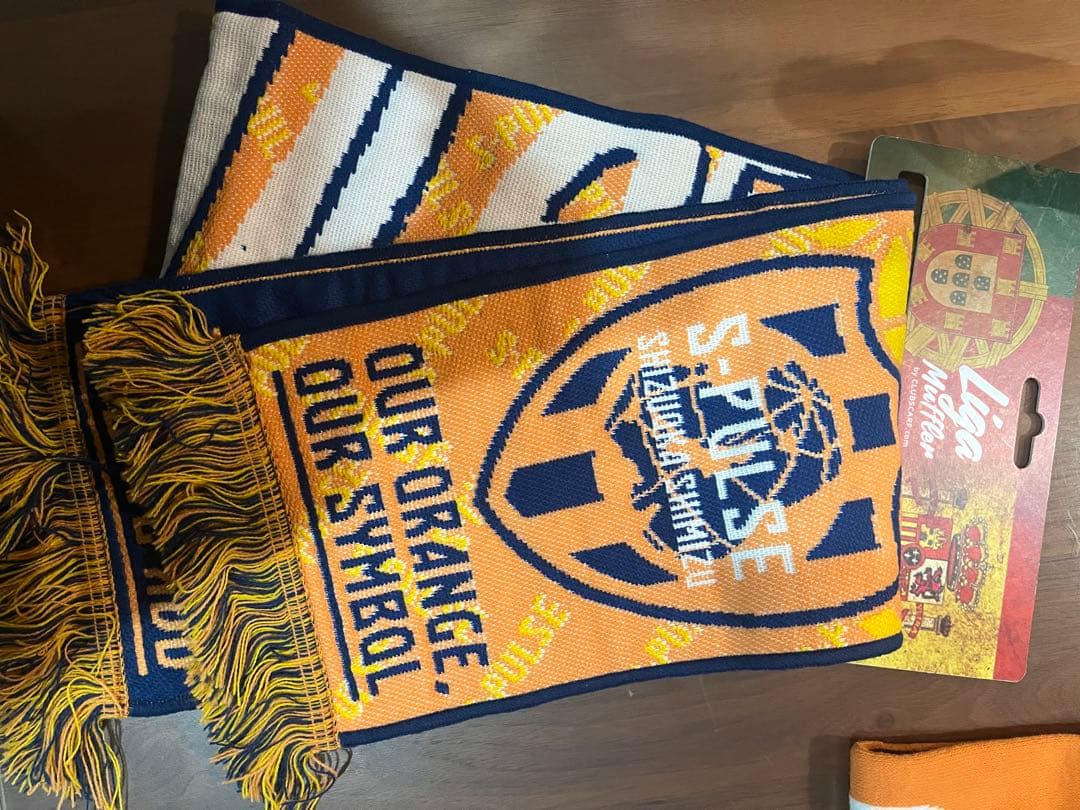 清水エスパルス　24 ポルトガル製LIGAマフラー