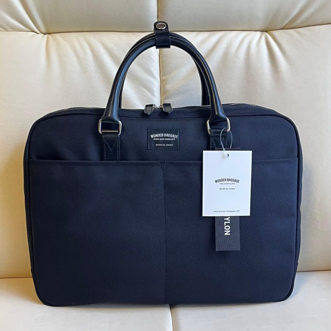 ☆★新品！WONDER BAGGAGE MGビジネスバッグ ブラック★☆