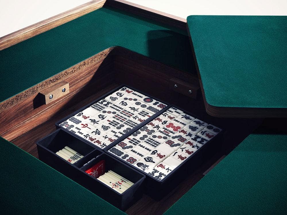 シークレット麻雀卓 テーブルゲーム DDS490-BR コーヒーテーブル