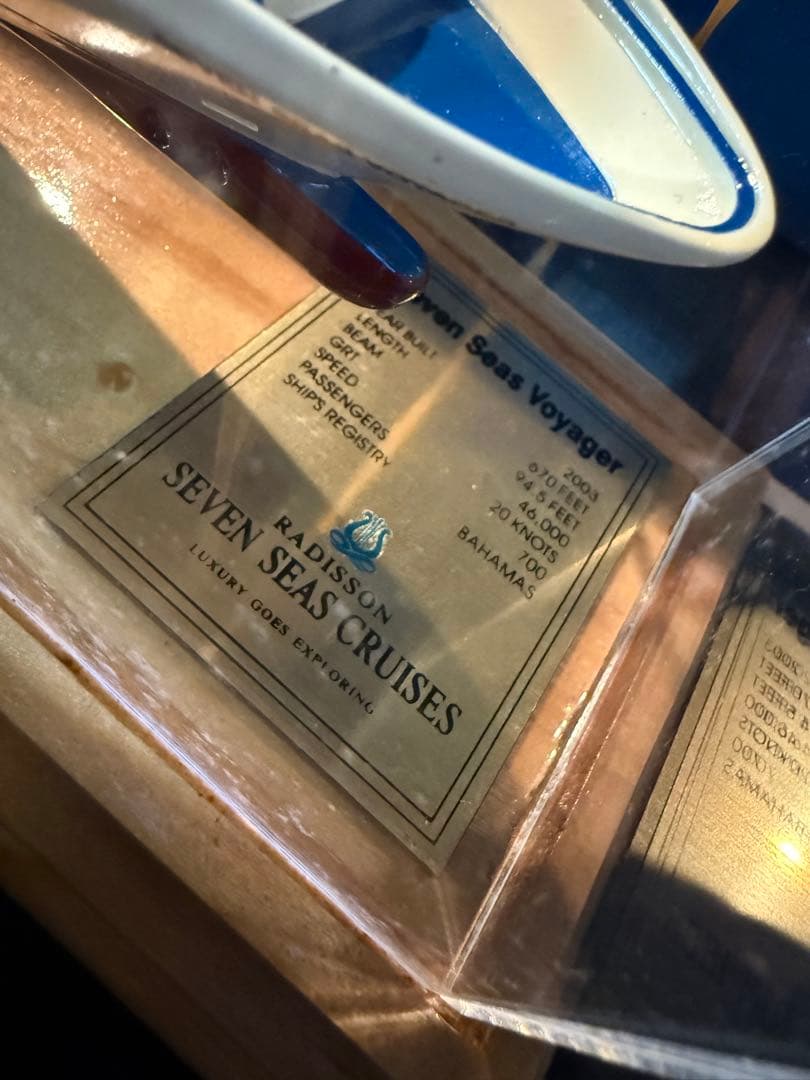 MRE Miniatures Seven Seas Voyagerクルーズ船模型