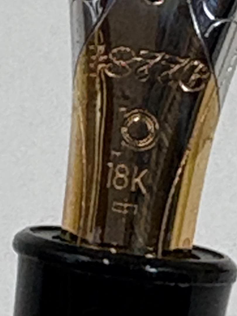 プラチナ 万年筆 #3776 屋久杉 18K ペン先 木箱付き 新品未使用