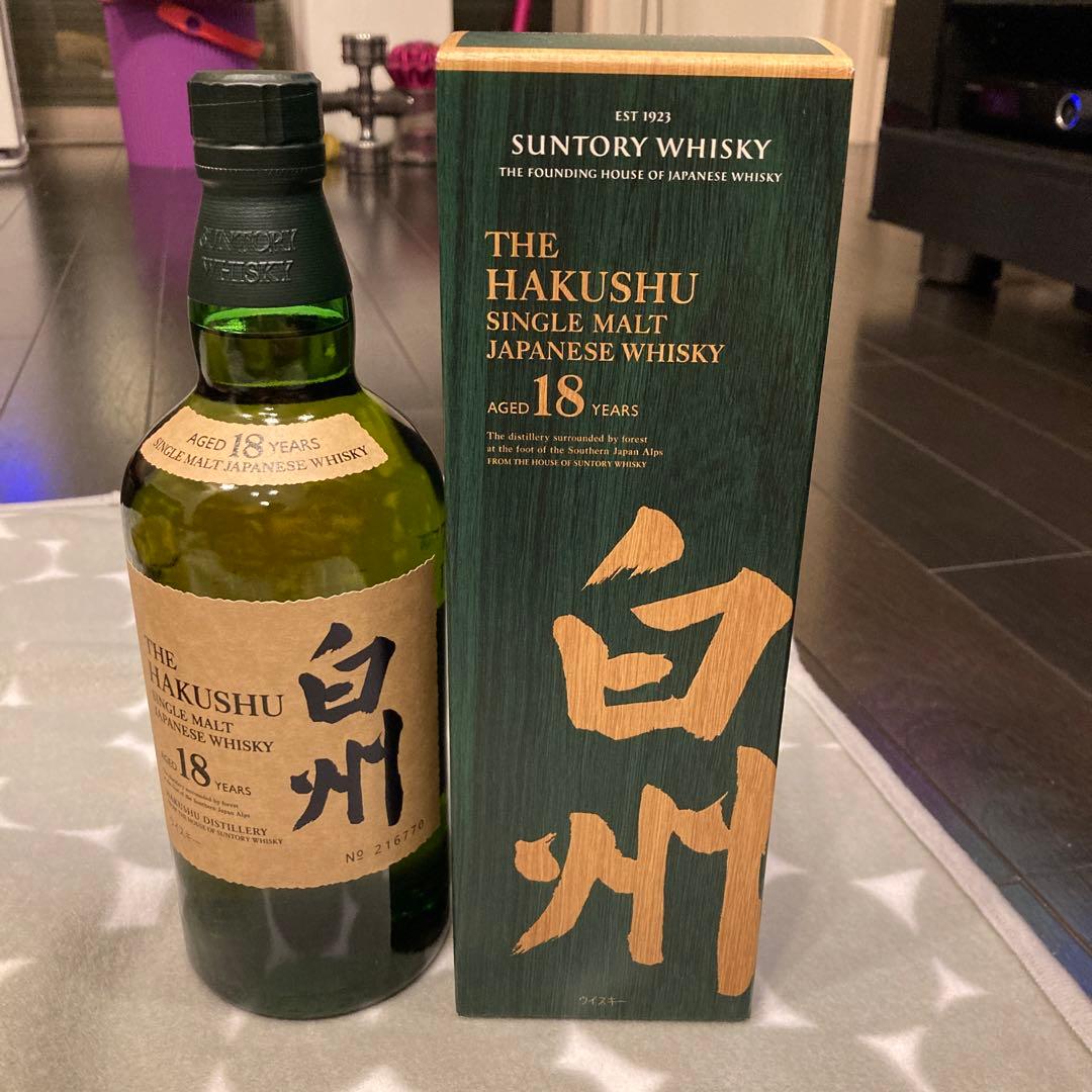 サントリー　白州　18年