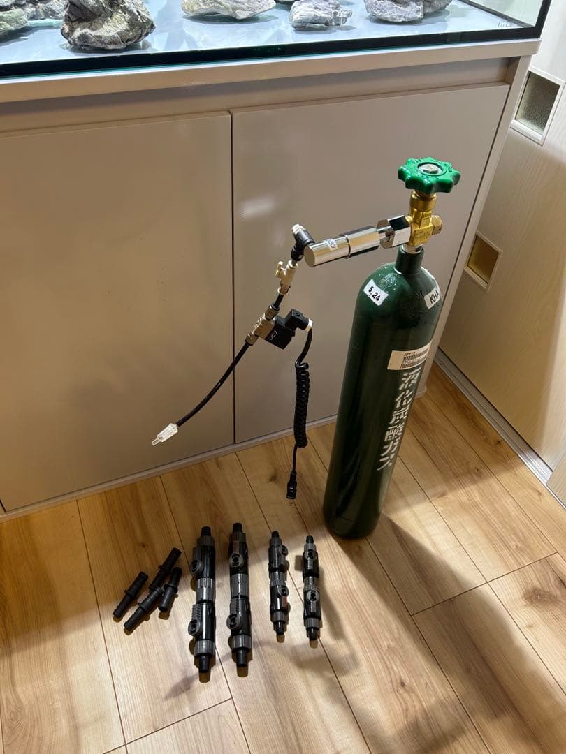90cm水槽&キャビネット ADA製品多数！引き取りのみ販売 CO2ボンベ付き！