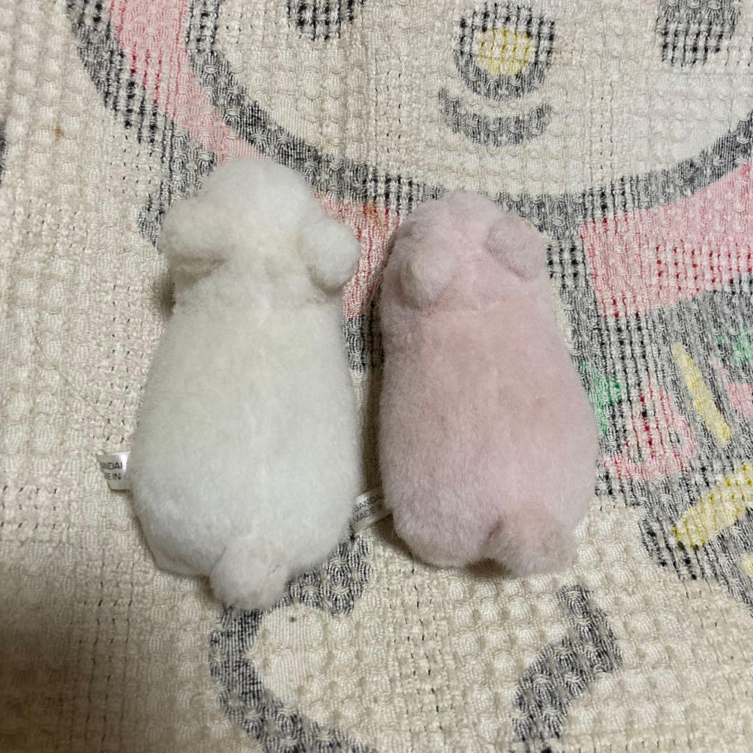 平成レトロ　バンダイ　当時物　2000年　ハムスターランド　ぬいぐるみ　2こ