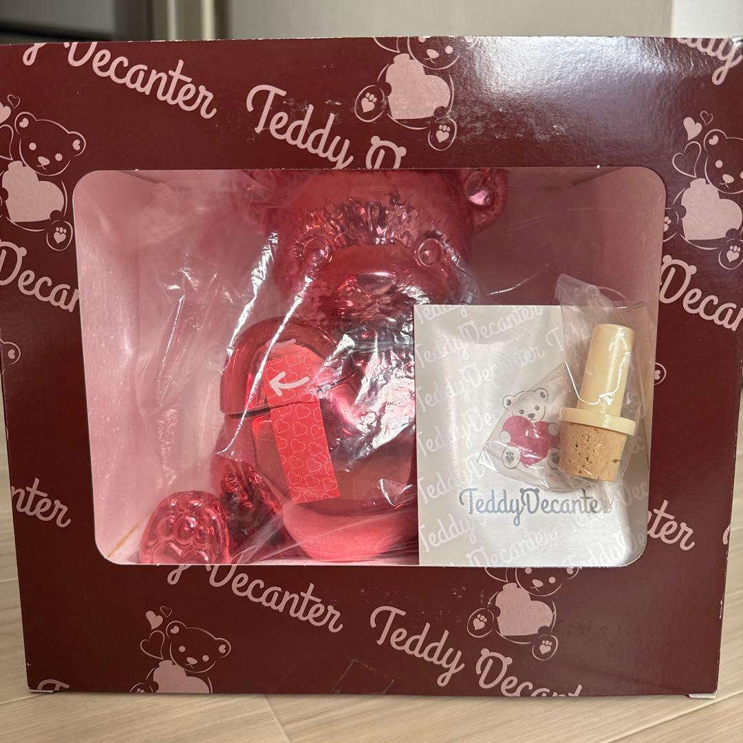 Teddy Decanter テディ デキャンタ ピンク ローズ