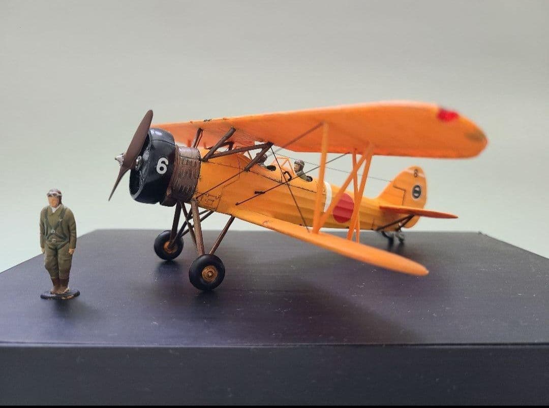 tomoya 九五式中間練習機(赤とんぼ)リアルモーターライズ完成品