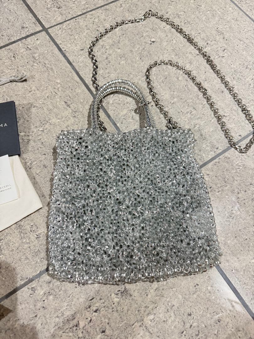 購入証明書ありアンテプリマ スタンダード ミニバッグ ワイヤーバッグ