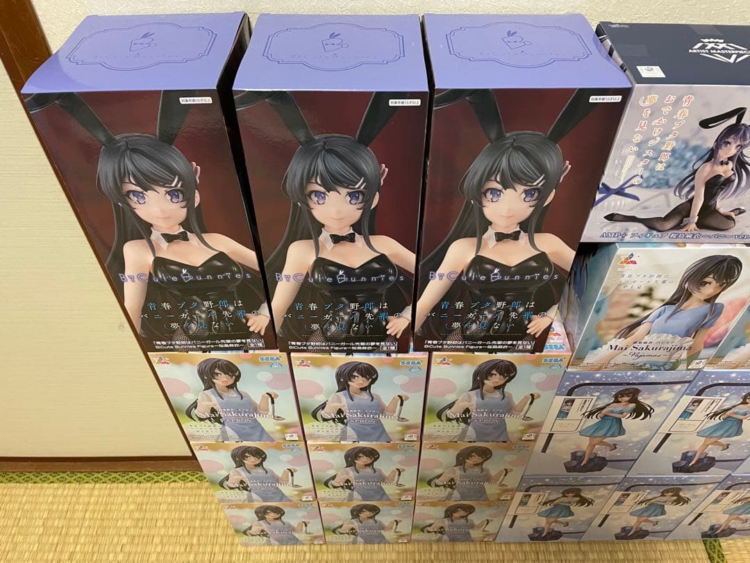 青春ブタ野郎シリーズ AMP 桜島麻衣 フィギュア 24個