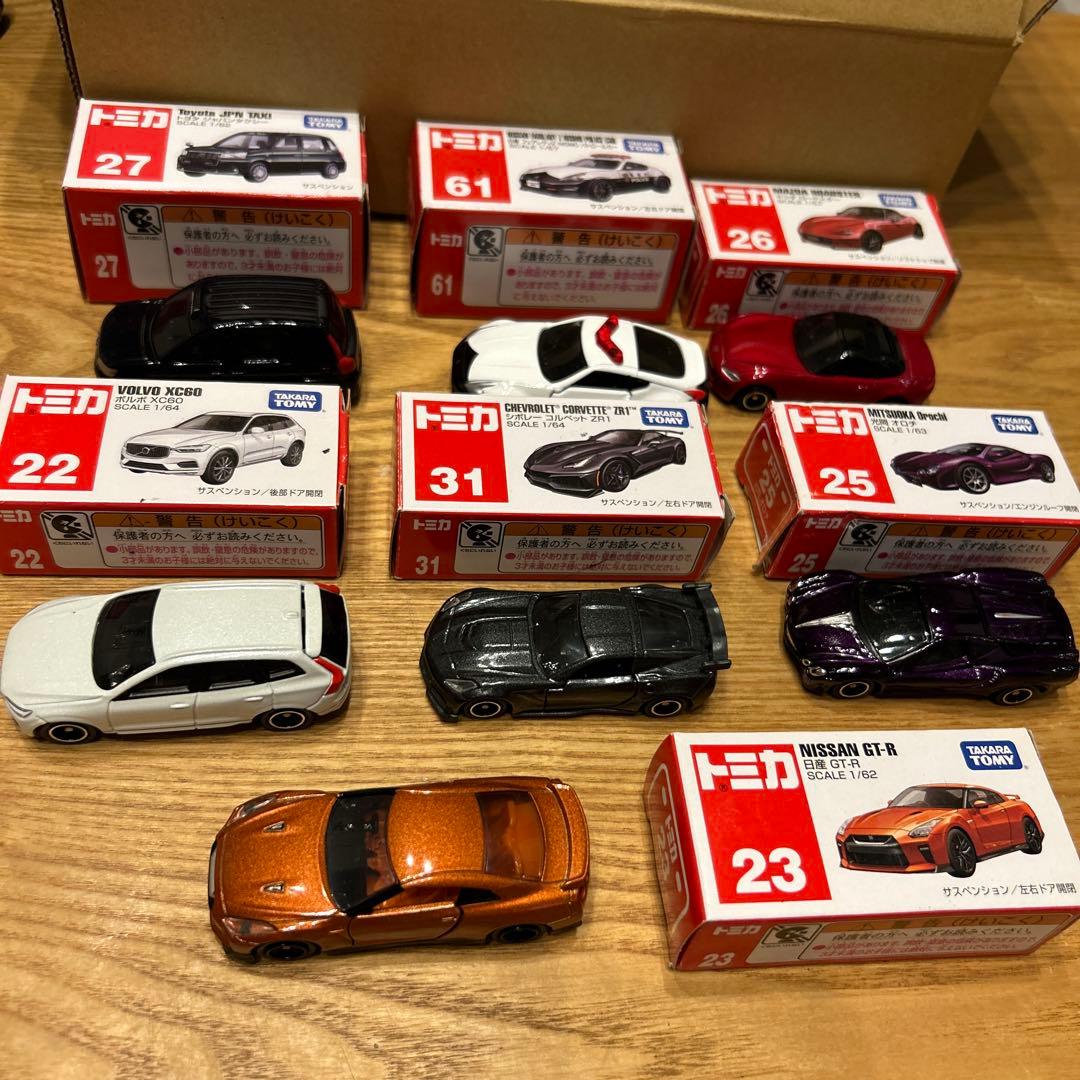 トミカ まとめ売り　36台　未開封あり　非売品あり　レア